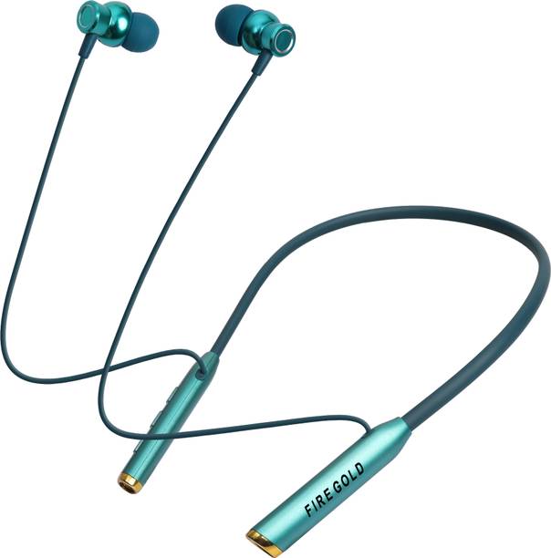 FIREGOLD New V 5.3 Bt Romeo Neckband Hd Sound & Bass With Vibration 48hrs Non-Stop Play Bluetooth