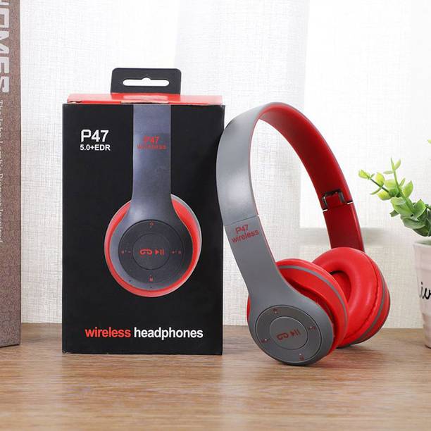 BUFONA Hot Selling Top BFNA-P47 Wireless 5.0 Sports Headphone Over The HeadBluetooth Headset Headband Handsfree with Calling Function+ Fm / Aux Line TF Card and 3.5mm Jack Pro Bluetooth Gaming Headphone Hifi Stereo Foldable Earphone Audio Headset for /Music Lover Indoor/Outdoor Used Jogging, Running, Gym Portable Mp3 Music Player MP3 Player