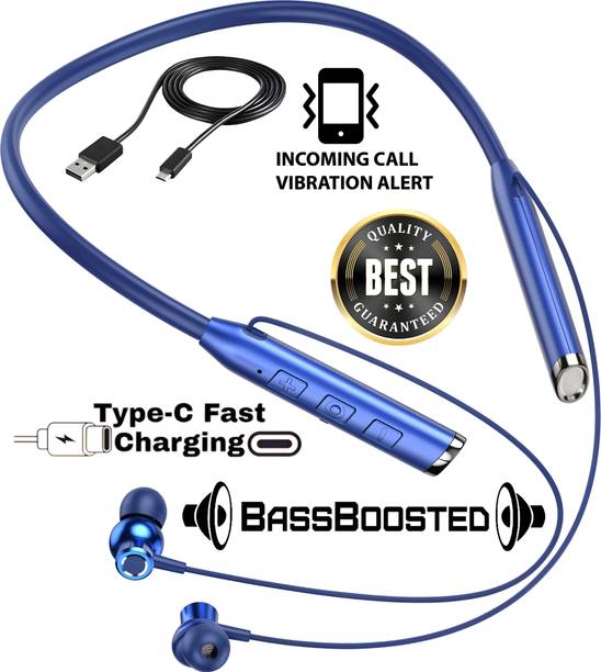 MR.NOBODY Vibration Alert, 48 Hours Playtime, ENC, HD Sound Quality & Stereo Bass N124 Bluetooth