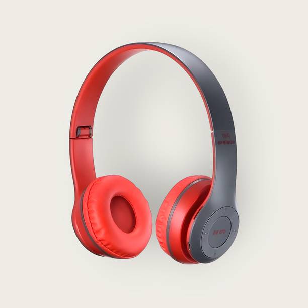 AIZINA Gaming Over Ear Thunder Beat Sound Lightweight Headphone 6-8 Hour Playback_NE Bluetooth & Wired