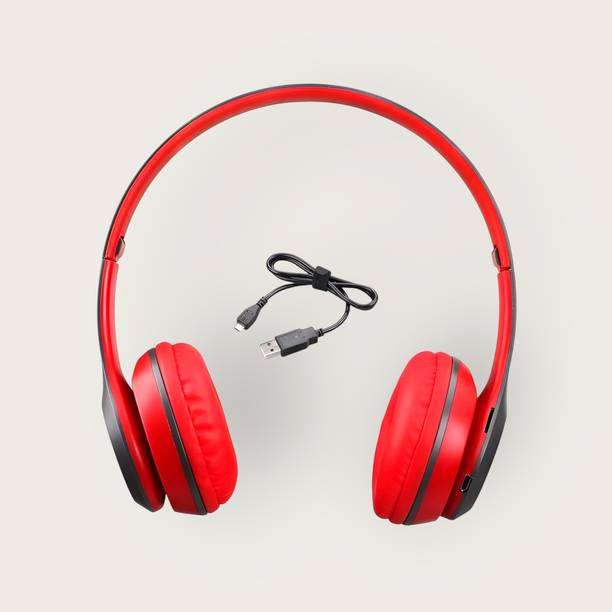 AIZINA Gaming Over Ear Thunder Beat Sound Lightweight Headphone 6-8 Hour Playback_KH Bluetooth & Wired
