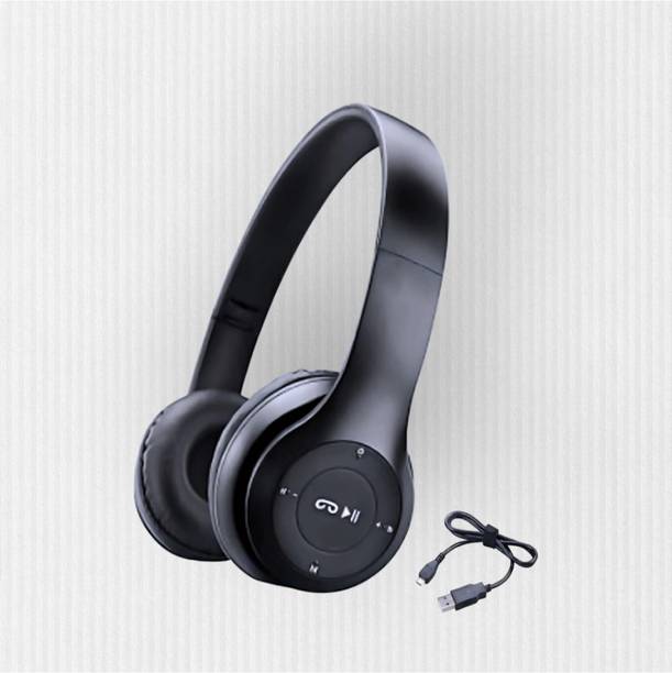 TWS Bluetooth Around-Ear Headphones for Gaming with Deep Booming Bass_PZ Bluetooth & Wired