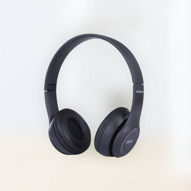 AIZINA HD Stereo Wireless Headset with Lightweight Frame, Built-In Mic for Gamers_VS Bluetooth & Wired