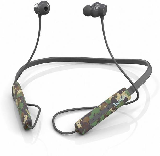 OUBON Bluetooth Neckband CL-90 Army with ENC,45Hrs playtime,Voice assistant Bluetooth