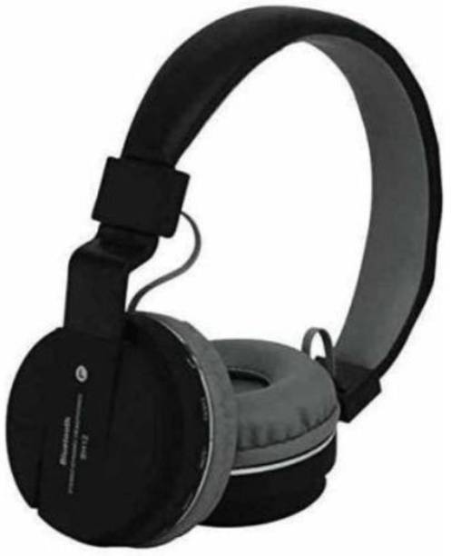 FRONY 10b_SH12 Wireless Headphones with Bluetooth, Built-in Microphone, SD Card Slot Bluetooth