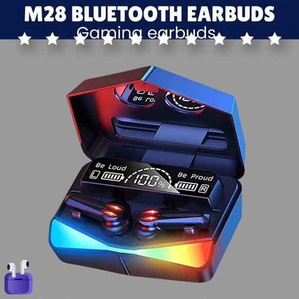 FRONY M28 Bluetooth Wireless Earbuds With Touch Control, LED Display and HD SoundE258 Bluetooth