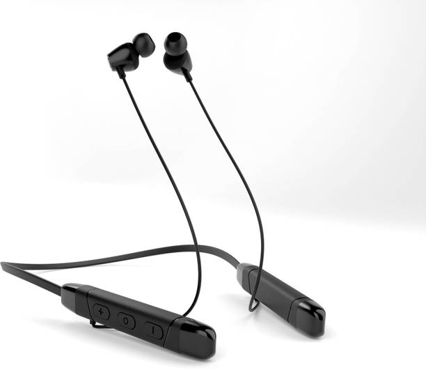 Boom NB51 Sangeet Bluetooth 50hr Playtime,Dual Paring,Non Stop Music,Magnetic Earbuds Bluetooth Gaming