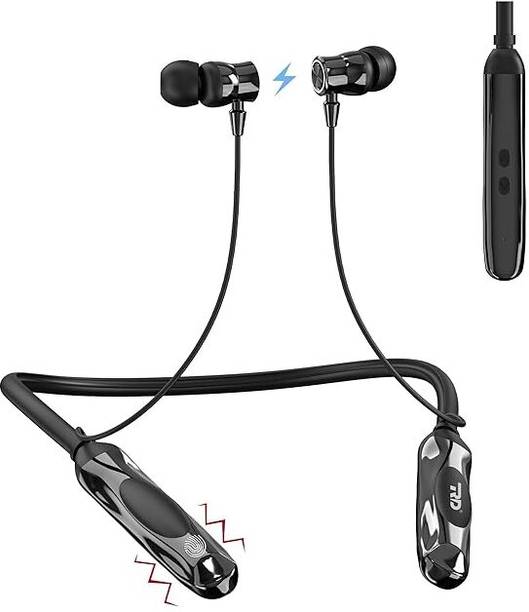 RD M-1000 Neckband Wireless 13mm Drivers 60 Hours Playtime Bluetooth Bluetooth