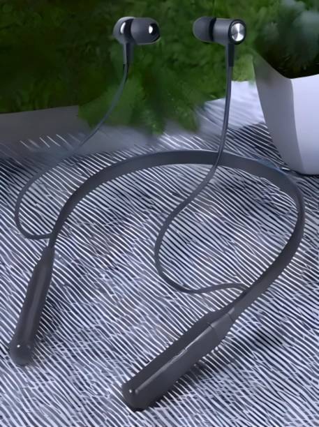 GDS Bluetooth Audio Neckband, Powerful Bass, Magnetic for Tangle-Free Use_ZA Bluetooth & Wired