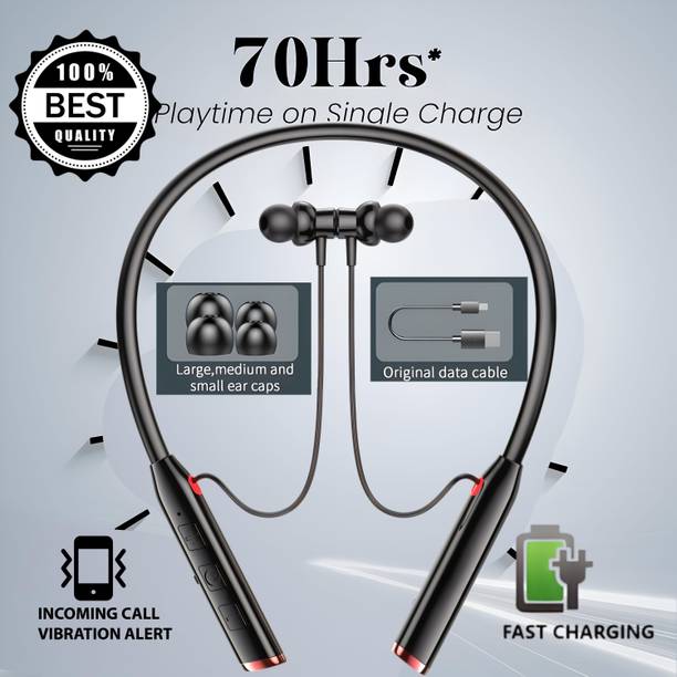 MR.NOBODY Vibration Alert, 48 Hours Playtime, ENC, HD Sound Quality & Stereo Bass N413 Bluetooth