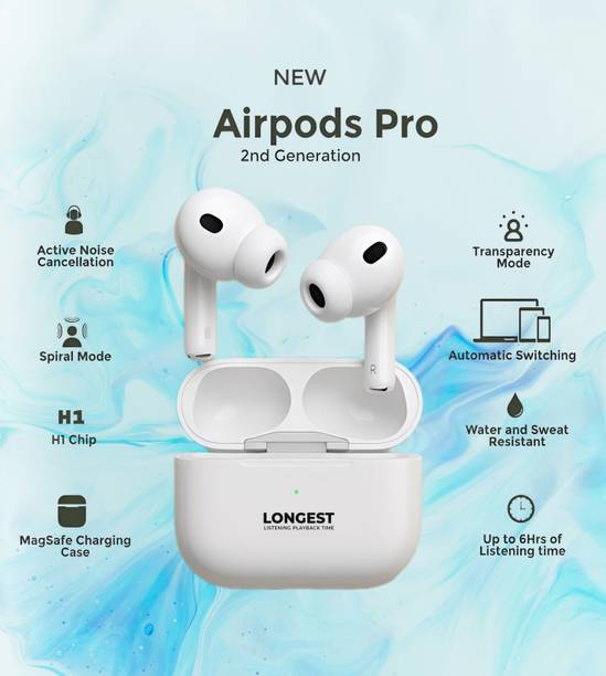 REGENTECOM NEW ANC TWS, Ear buds with 48HRS Battery, Fast Charge, Blutooth & Mic.A1_537 Bluetooth