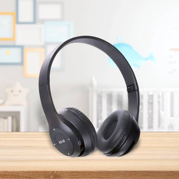 house of common Enhanced Voice Clarity Headphones with Mic & Extended Playtime_YA Bluetooth & Wired