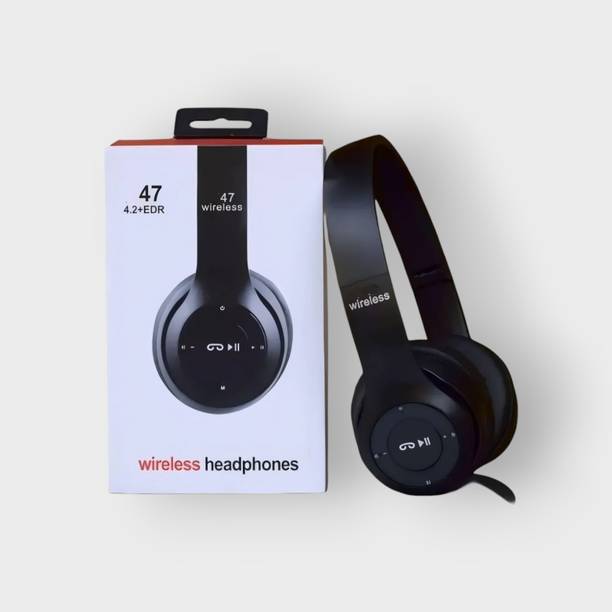 AIZINA Immersive Bluetooth Headphones with Built-in Microphone for Movies & Gaming._TQ Bluetooth & Wired