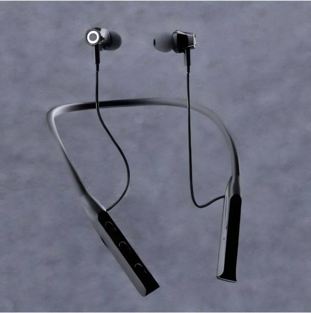 SBG Bluetooth Neckband with 30H Battery, Extra Bass, Quick Recharge-UQ Bluetooth & Wired