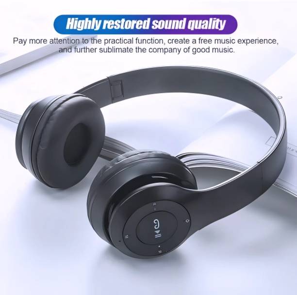 TWS Wireless Headphones with Built-in Mic for Complete Entertainment._N8 Bluetooth & Wired