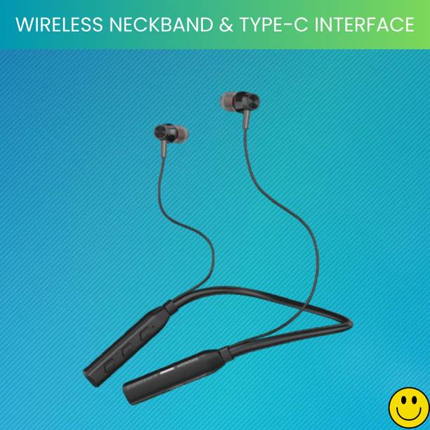 SACRO Candy Bluetooth Wireless Neckband With Magnetic Earbuds 100Hr Music PlaytimeW77 Bluetooth