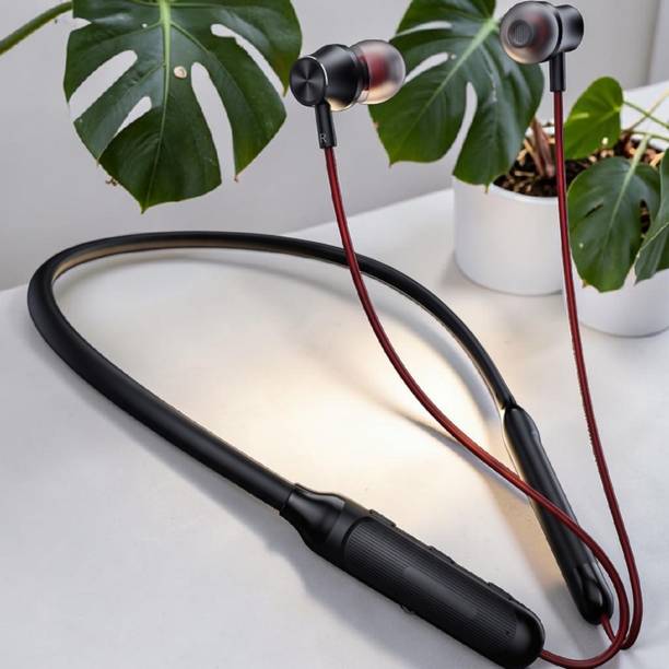 OMY NEW BT BOOM, Neckband with 120HRS Battery, Fast Charge, Bluetooth & Mic.FKN1_37 Bluetooth