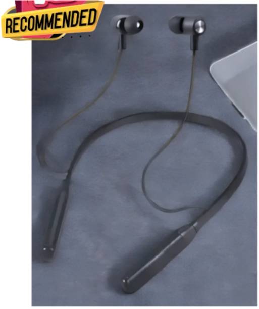 house of common Neckband Style Wireless Earphones, Magnetic, Booming Low-End Response_9X Bluetooth & Wired