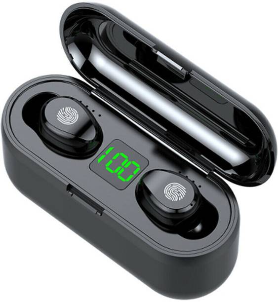 ROAR AG_871A_F9 TWS STEREO 5.0 HIGH BASS SOUND NOISE CANCELLING EARBUD (POWER BANK) Bluetooth