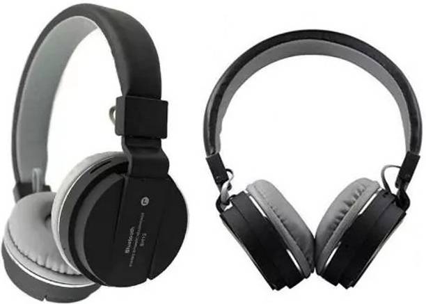 IMMUTABLE SH-12 Wireless Bluetooth Over the Ear Headphone sad6 Bluetooth & Wired