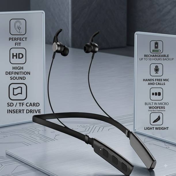 footloose neckband best quality best sound , mic , long calls , high quality Bluetooth Gaming
