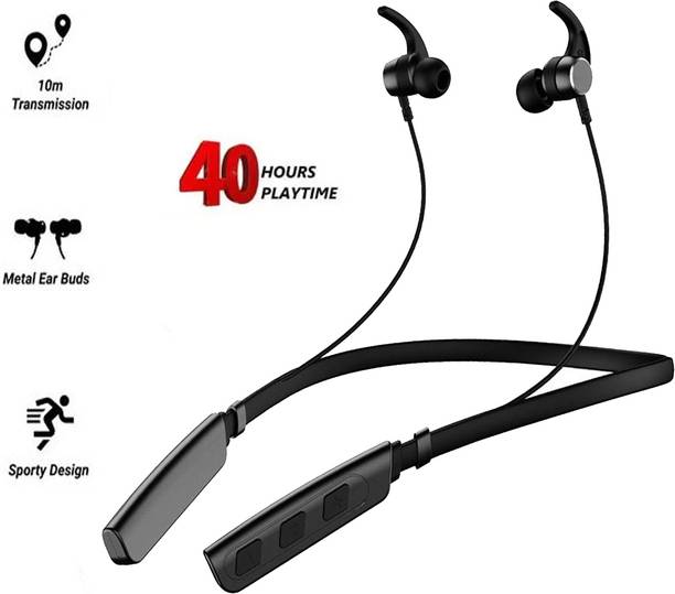 Worricow X Bass Wireless Headphones with Mic, Clear Calls, Dual Pairing Bluetooth