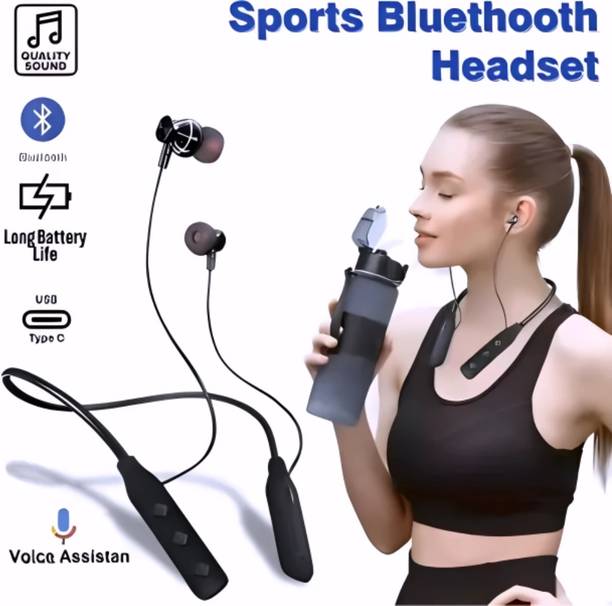 house of common Wireless Headphones with High Bass, Long Battery, Quick Rech_5B Bluetooth & Wired