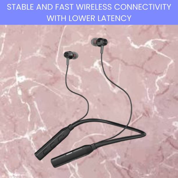 Clairbell Candy (Bluetooth Wireless Neckband) Hd Sound Quality and Magnetic BudsE199 Bluetooth
