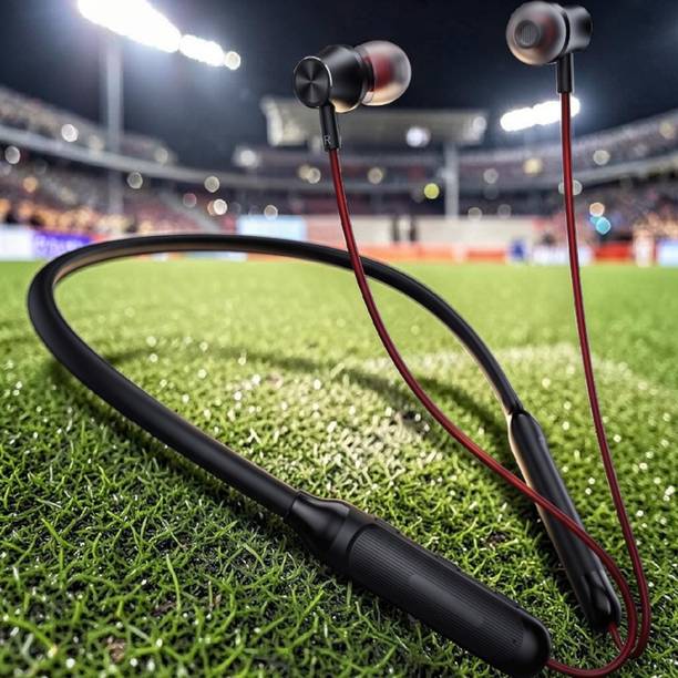 OMY NEW BT BOOM, Neckband with 120HRS Battery, Fast Charge, Bluetooth & Mic.FKN1_54 Bluetooth