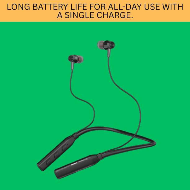 Clairbell Candy (Bluetooth Wireless Neckband) Hd Sound Quality and Magnetic BudsE175 Bluetooth