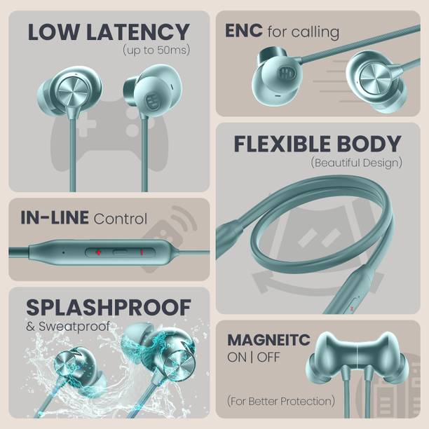 CIHYARD Bulles C2 - MAGNETIC POWER OFF/ON 48Hr Playtime Headphone Neckband27 Bluetooth