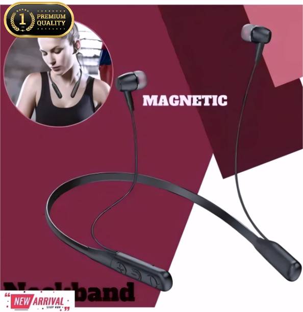 house of common Precision-Tuned Gaming Neckband: 30 Hours & Low Latency Audio_YR Bluetooth & Wired