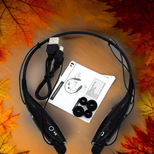 YAROH Z57_HBS 730 Wireless Sport Neckband Bluetooth Headphones with Mic Bluetooth Headset