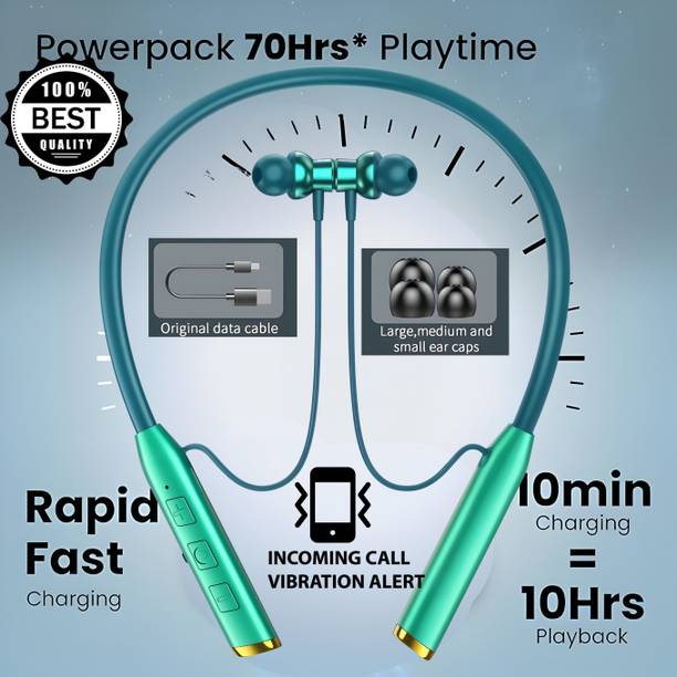 GREE MATT Vibration Alert, 48 Hours Playtime, ENC, HD Sound Quality & Stereo Bass N424 Bluetooth
