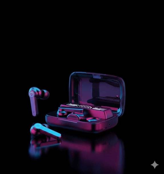 Shivana M19 Wireless Earbuds TWS 5.1 Large Screen Dual LED G2 Bluetooth