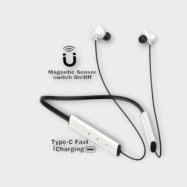 house of common Wireless Z3 with MAGNETIC POWER OFF/ON ANC , upto 58 hours Playback Gaming_NA Bluetooth & Wired
