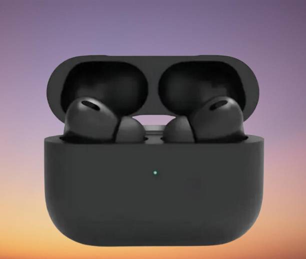 Tedbee TWS Pro True Wireless Earbuds with ANC & Mic – Matte Black Bluetooth
