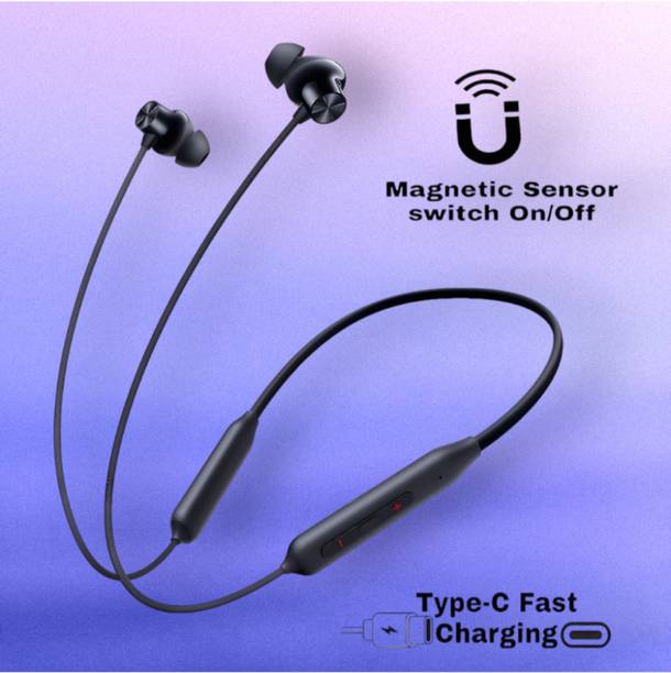 URBANHUDA Bullets Upto 49 Hrs* Playtime, Dual Pairing, Fast Charing Gaming Neckband_4C Bluetooth & Wired