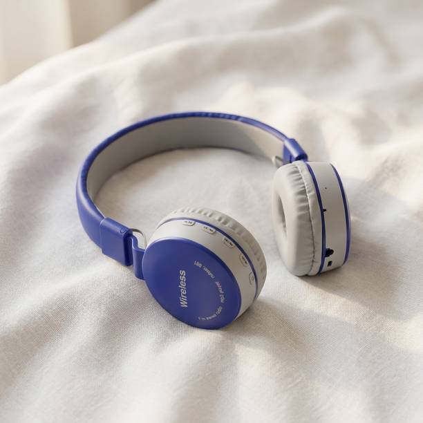 JiShoStore BLUE HEADPHONE (3.0).f25 Bluetooth
