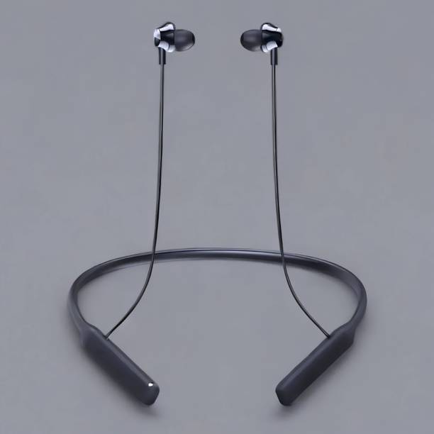 AIZINA Magnetic Earbud Wireless Neckband, Tuned for Deep Bass Audio_GM Bluetooth & Wired
