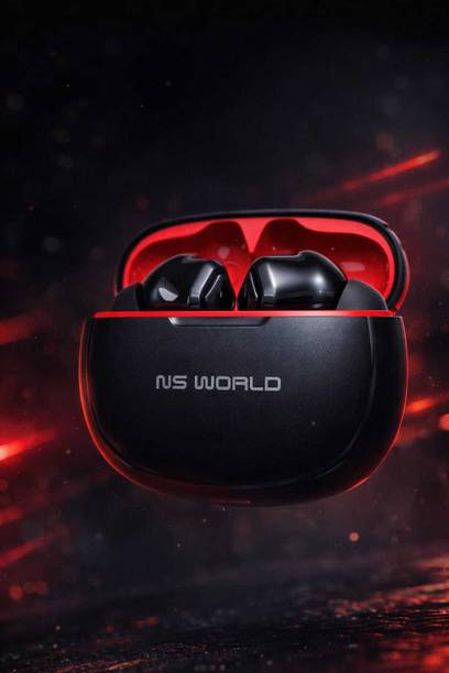 NS WORLD Thar Roxx | High Bass | Large Battery headphone | Touch Earbuds & Airbuds Bluetooth