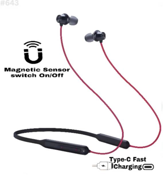 AIZINA Dual Driver Neckband Headphone 65Hrs Bluetooth Wireless Earphones_5VG Bluetooth & Wired