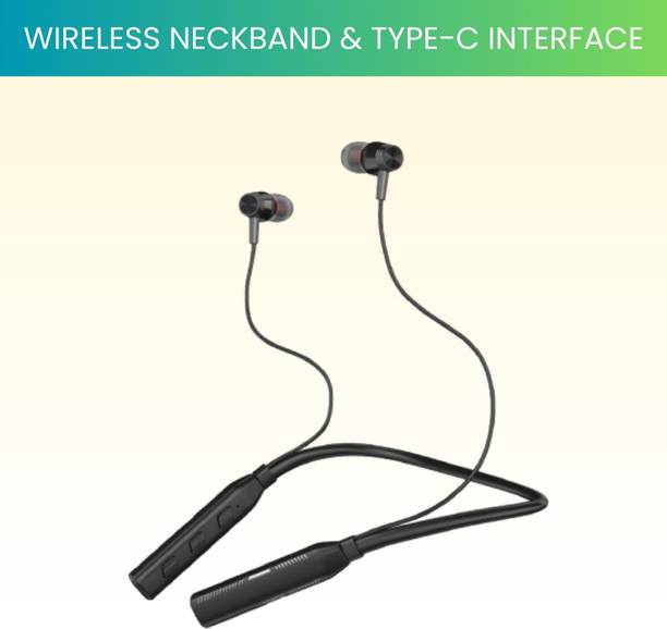 SACRO Candy (Bluetooth Wireless Neckband) Hd Sound Quality and Magnetic BudsQ302 Bluetooth