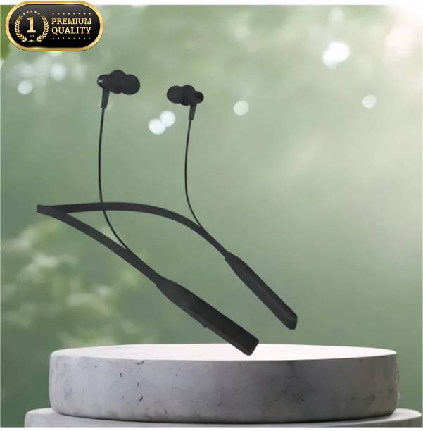 TWS Magnetic Earbud Wireless Neckband, Tuned for Deep Bass Audio_ED Bluetooth & Wired