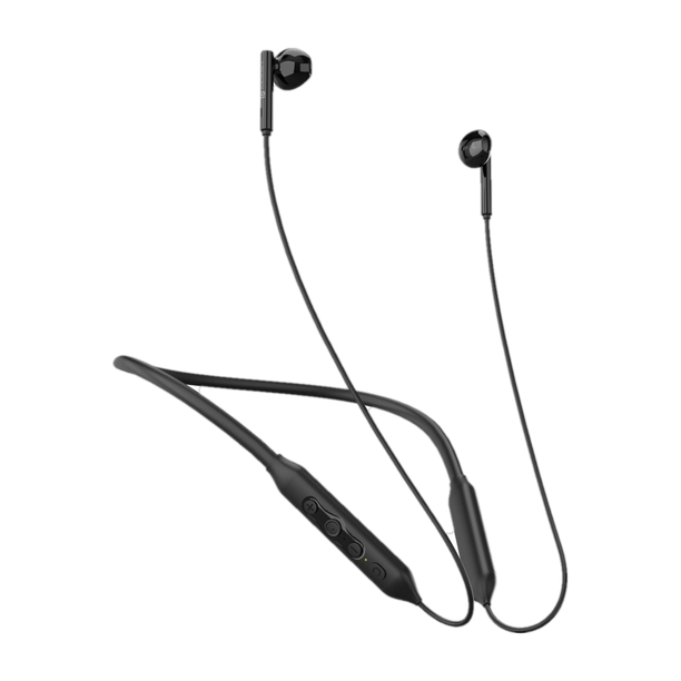 Portronics Harmonics Z5 Wireless Neckband, 33Hrs Playtime, Double EQ Mode, Fast charging Bluetooth