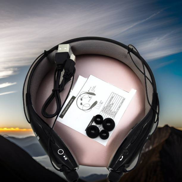 YAROH E89_HBS 730 Wireless Sport Neckband Bluetooth Headphones with Mic Bluetooth Headset