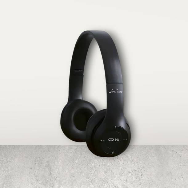 GDS Bluetooth Over-Ear Headphones featuring Booming Bass for Gaming_NV Bluetooth & Wired