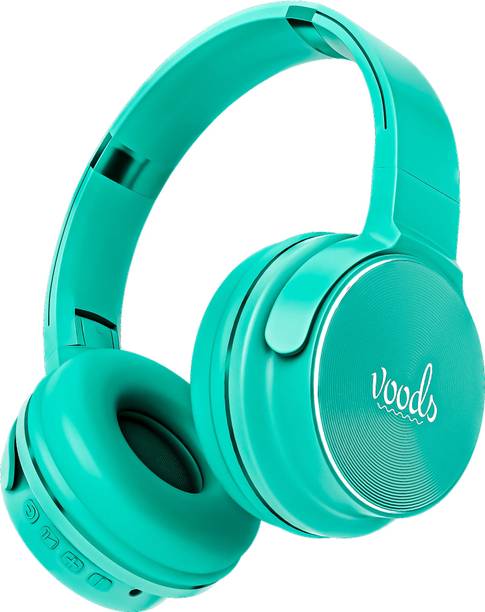 Voods V Heads - Active IP65-Water&Dust Resistant, Noise Cancellation,120hrs Playback Bluetooth