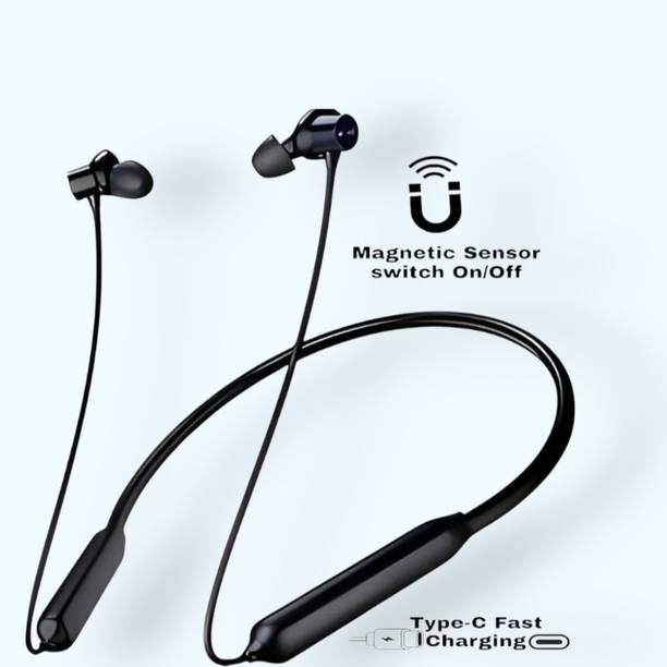 GDS Wireless Audio Neckband - Bass Boosted with Extended Battery Life_QH Bluetooth & Wired