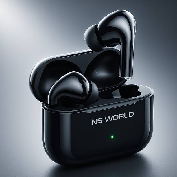 NS WORLD Thunderbuds V3 | Super Bass | Large Battery headphone | Touch Earbuds & Airbuds Bluetooth
